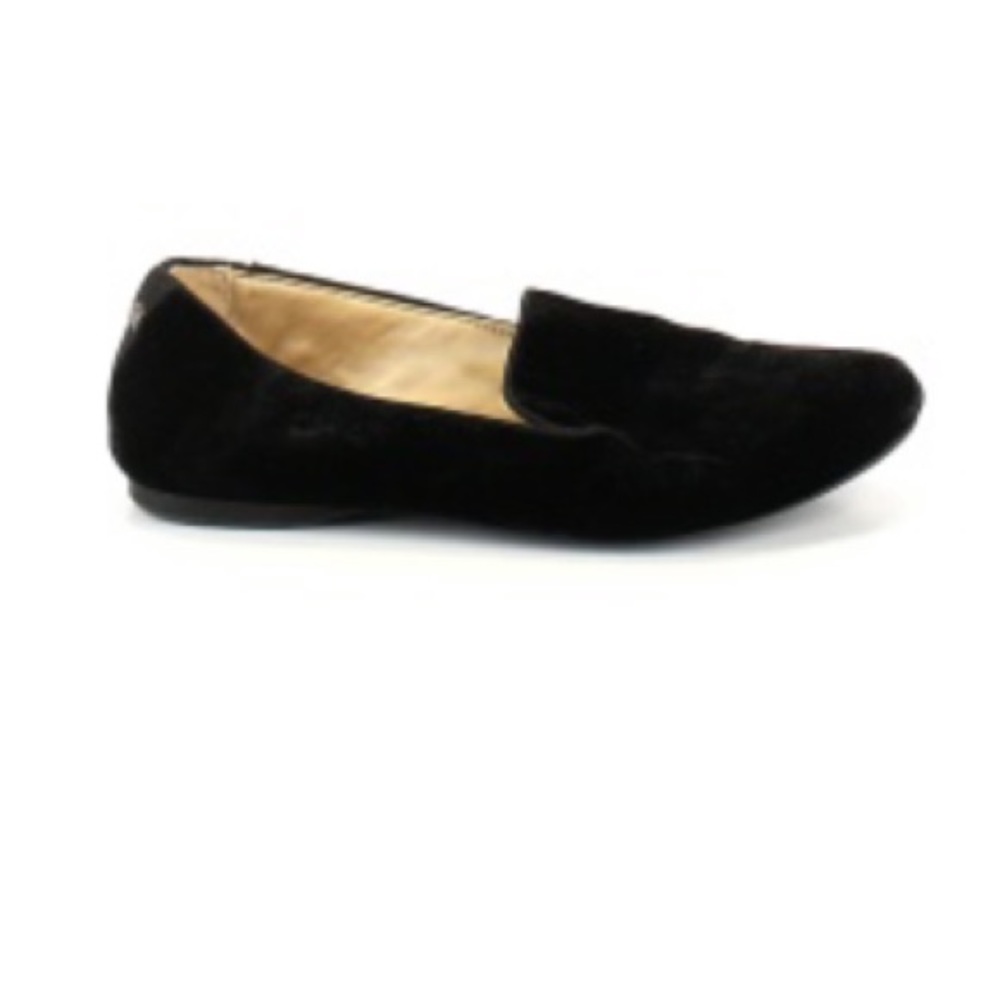 Birdies Black Velvet Flats